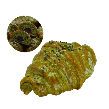 Croissant au Matcha Azuki